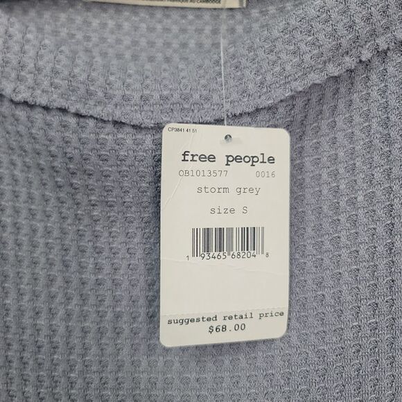 Free People north shore thermal knit tunic top, small - Picture 6 of 8